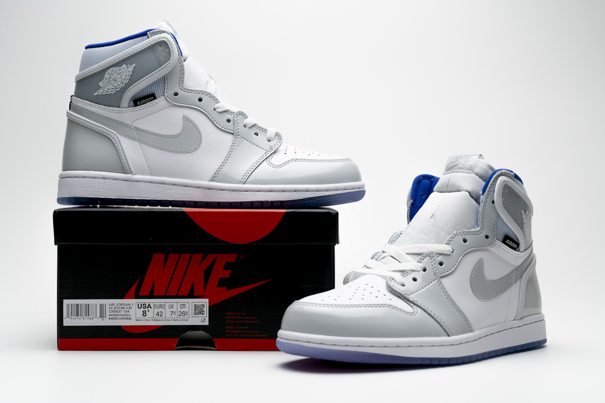 Air Jordan 1 Zoom “Racer Blue”  CK6637-104