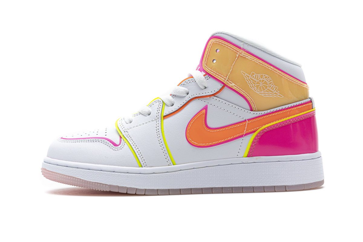 Air Jordan 1 Mid GS Edge Glow CV4611-100