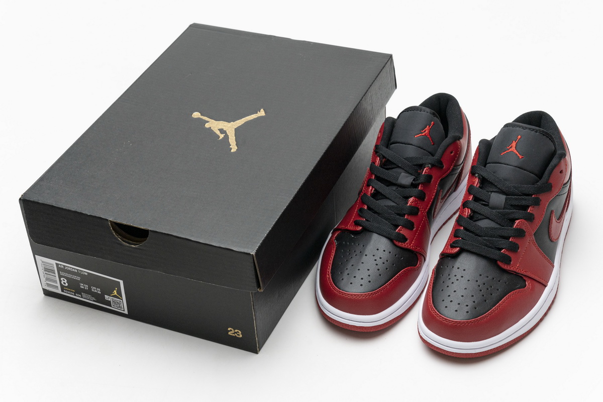 Air Jordan 1 Low Varsity Red    553558-606