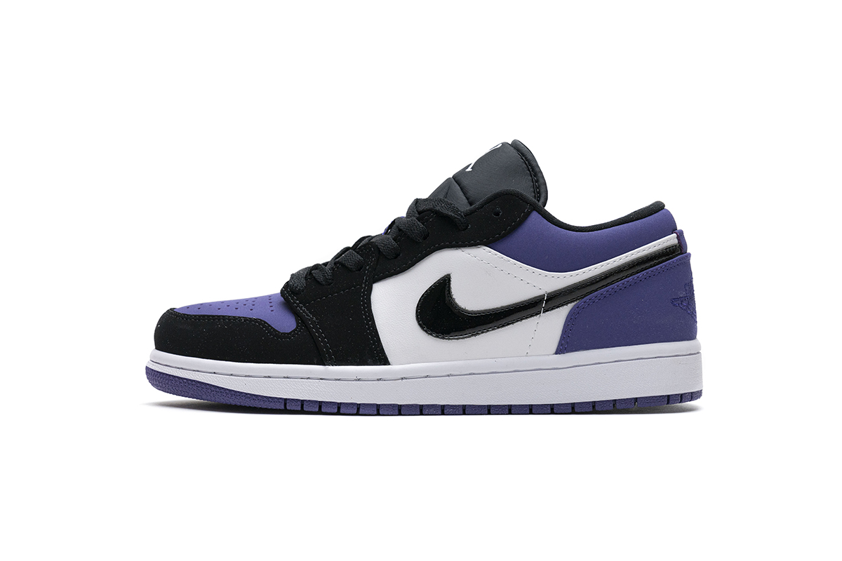 Air Jordan 1 Low Court Purple  553558-125