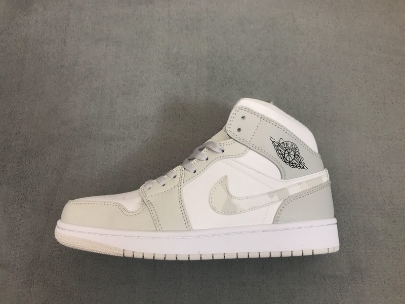 Air Jordan 1 Mid  White Camo  DC9035-100