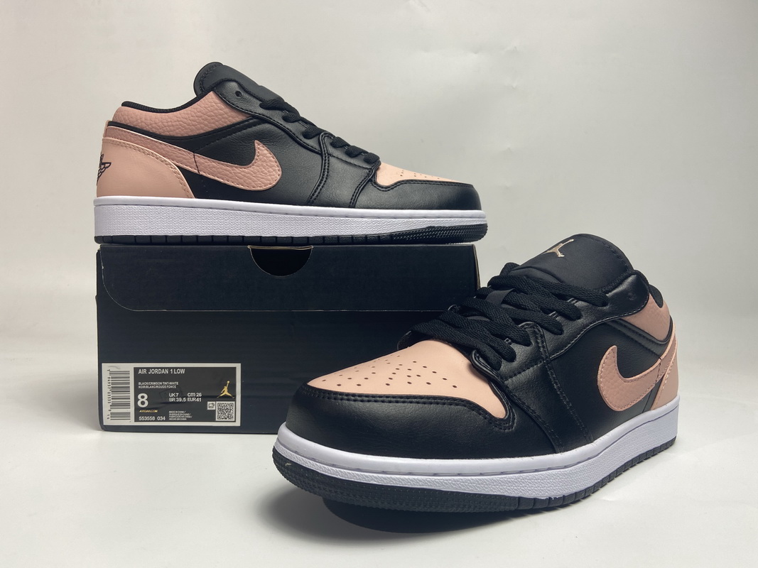 Air Jordan 1 Low Crimson Tint  553558-034