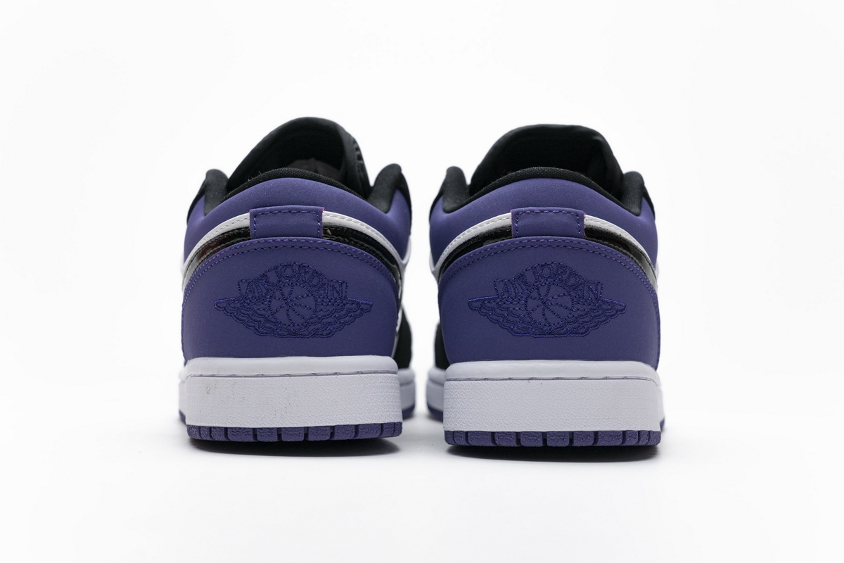Air Jordan 1 Low Court Purple  553558-125