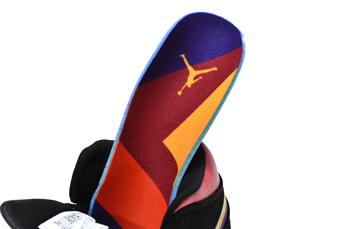 Air Jordan 1 Mid Lakers Top 3 852542-005