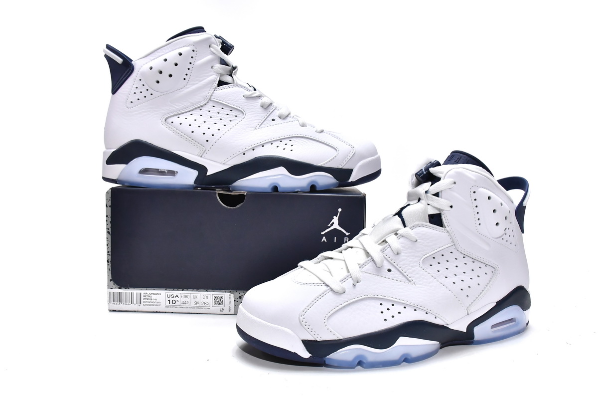 Air Jordan 6 Retro Midnight Navy  CT8529-141