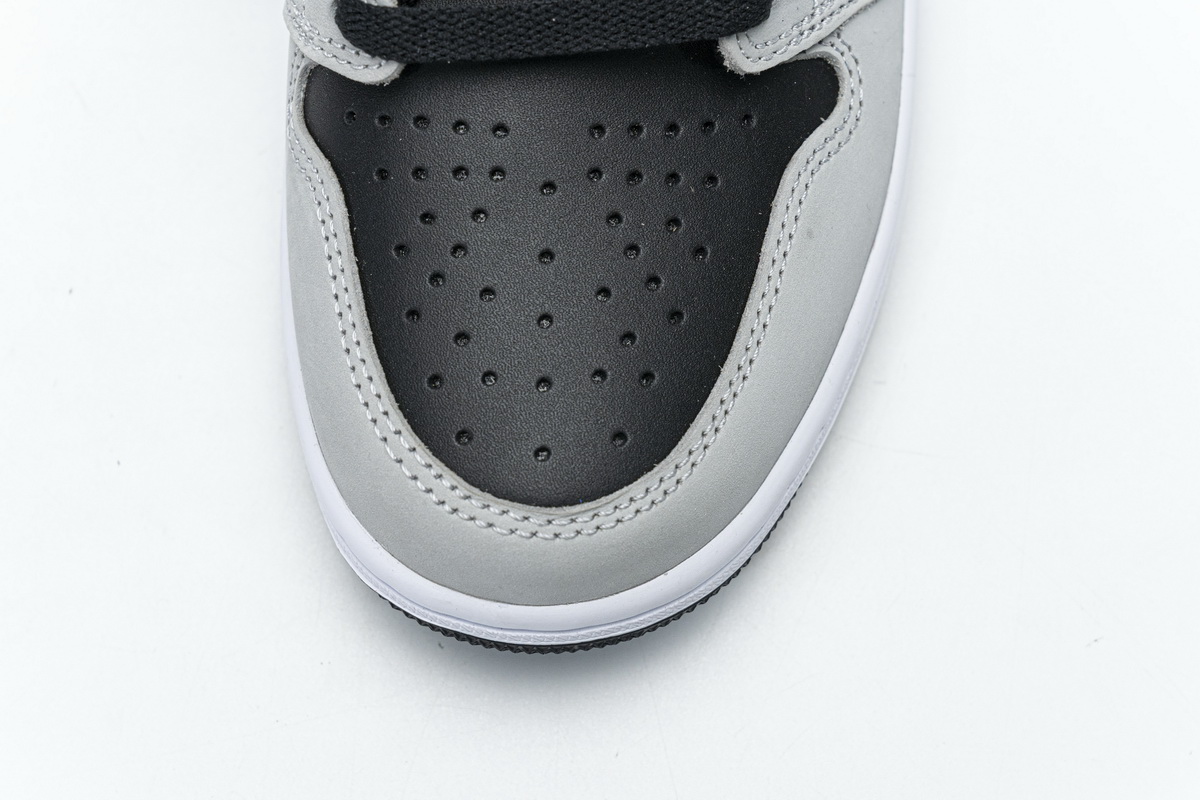 H12 Air Jordan 1 Shadow 2.0 Black Light Smoke Grey 555088-035