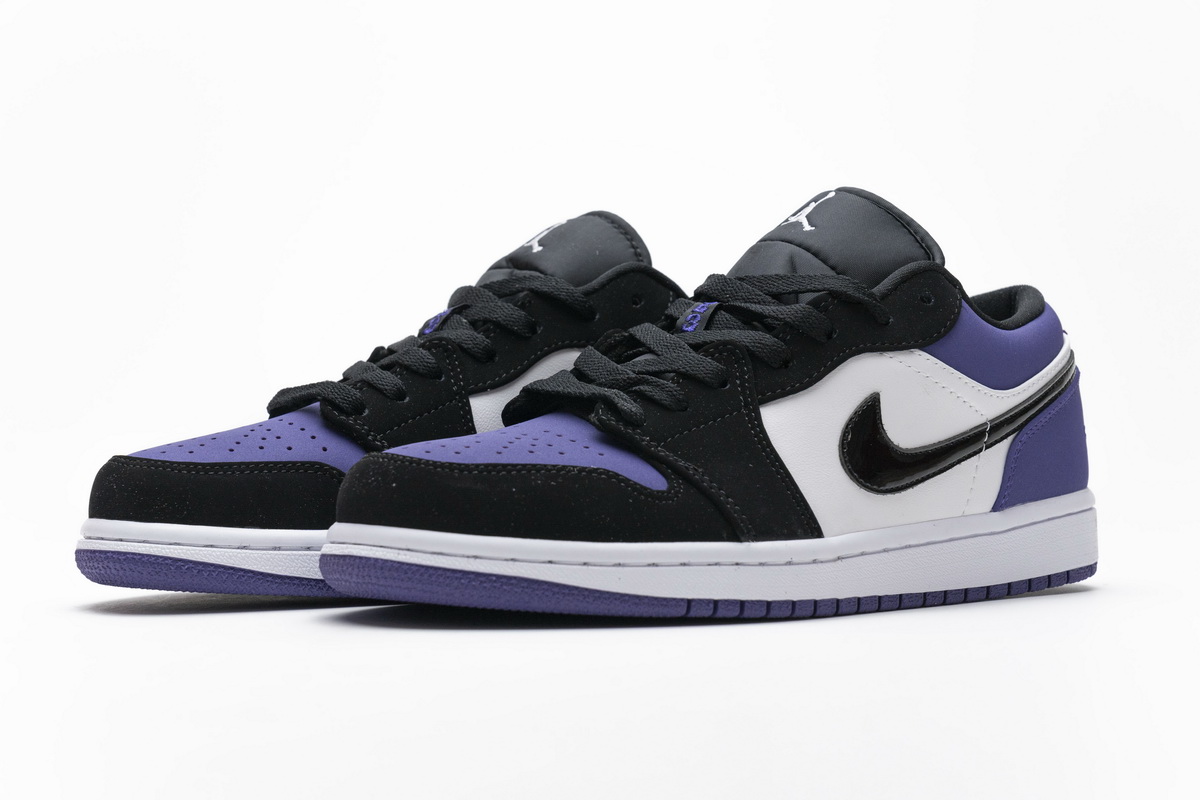 Air Jordan 1 Low Court Purple  553558-125