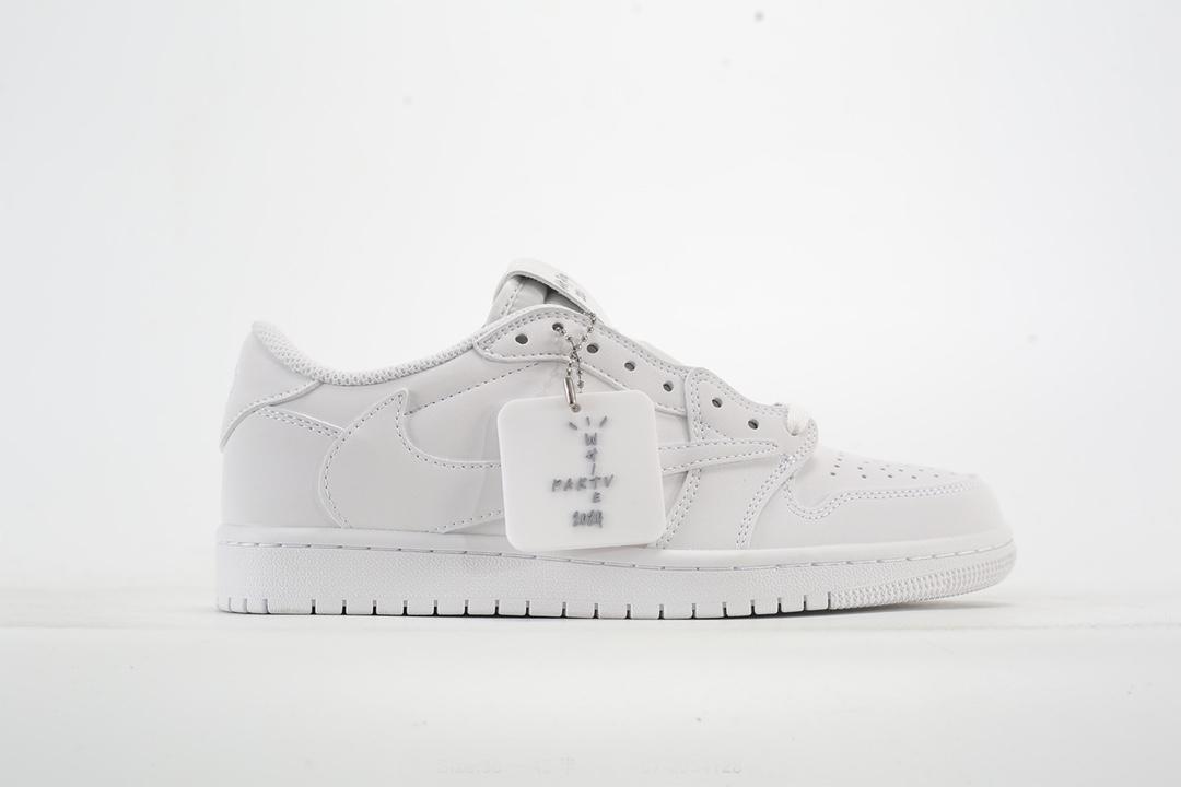 Travis Scott x Air Jordan 1 Low White Party  TD1226-111