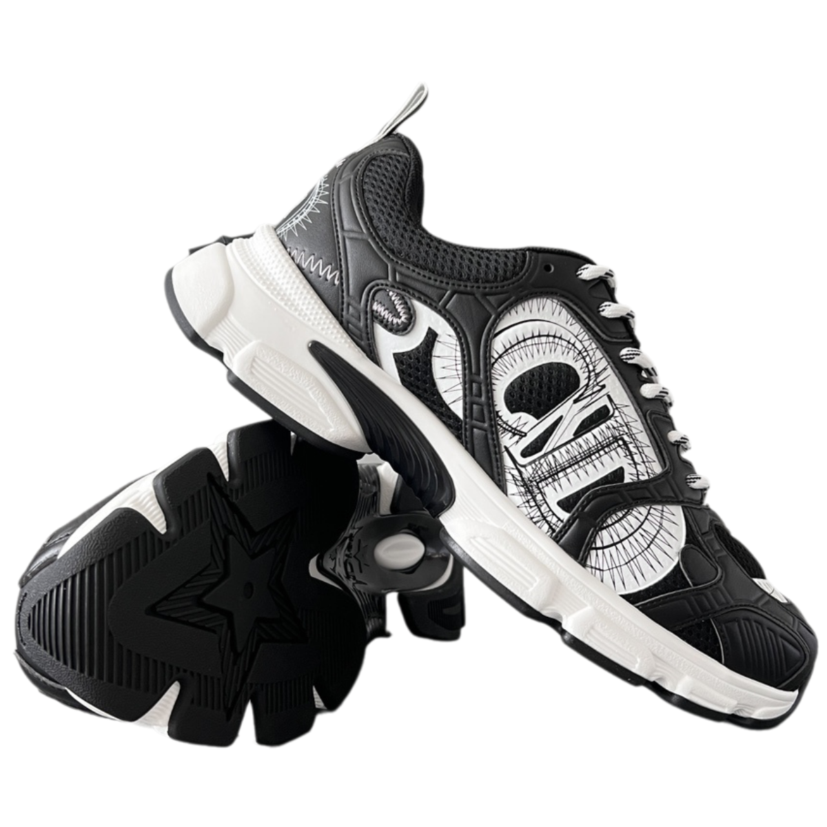 Dior Cono 24ss Sneaker Black KCK414TRM-S19W