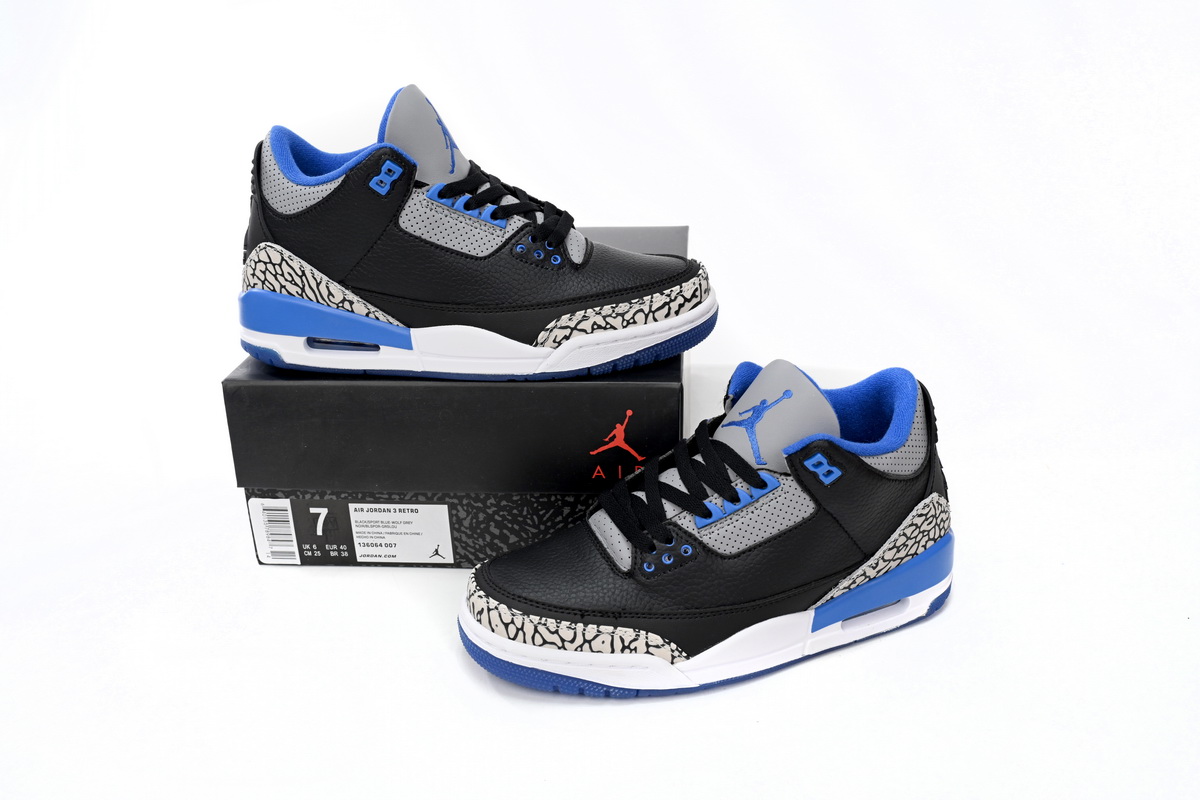Air Jordan 3 “Sport Blue  136064-007