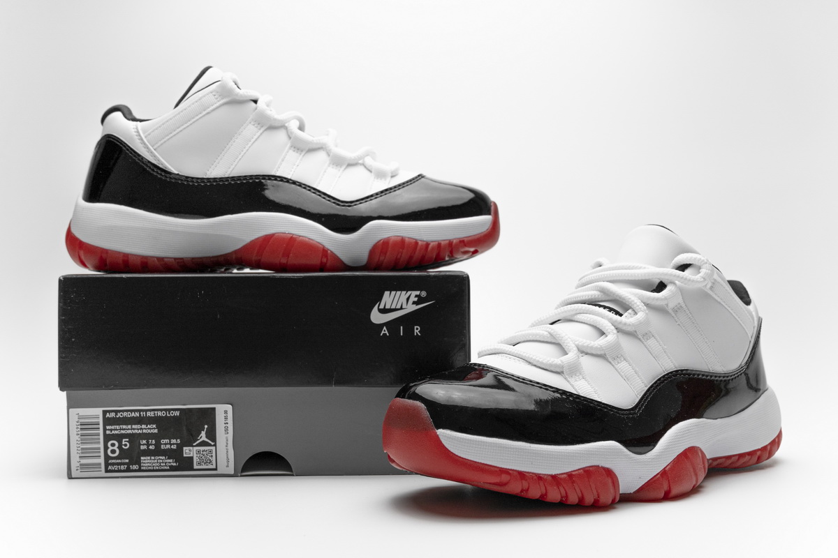 Air Jordan 11 Low “White Bred” AV2187-160