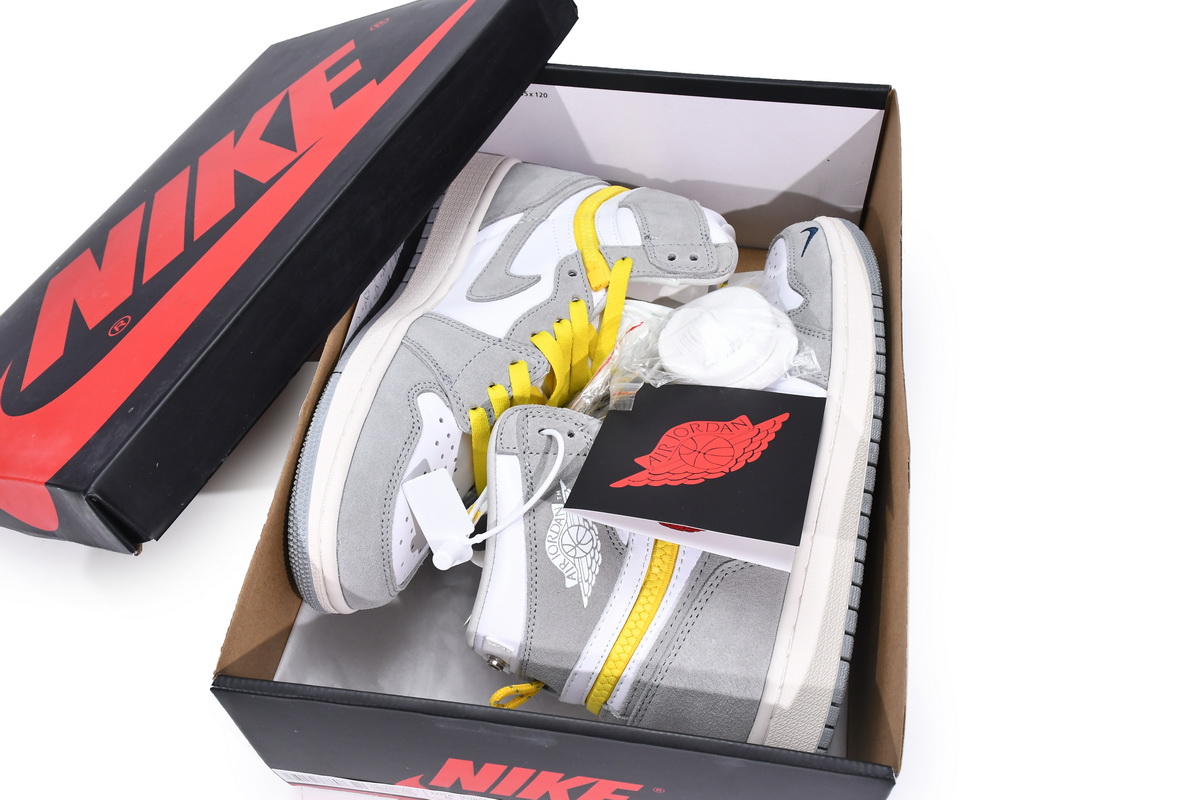 Air Jordan 1 High Switch Light Smoke Grey   CW6576-100