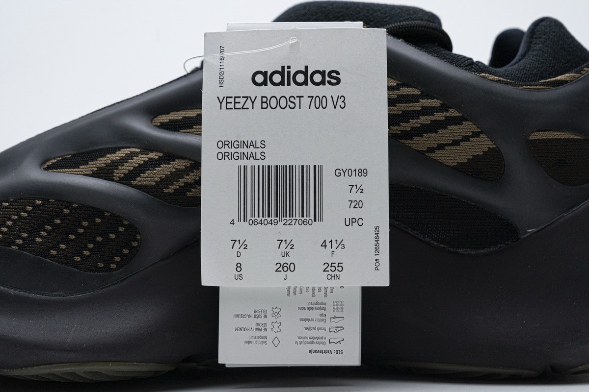 adidas Yeezy 700 V3 “Eremiel”Real Boost GY0189