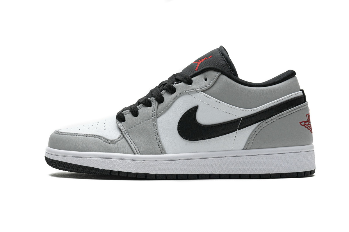 Air Jordan 1 Low Light Smoke Grey  553558-030
