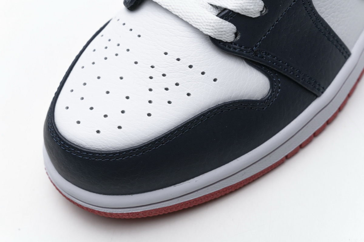 Air Jordan 1 Low Obsidian Ember Glow  553558-481
