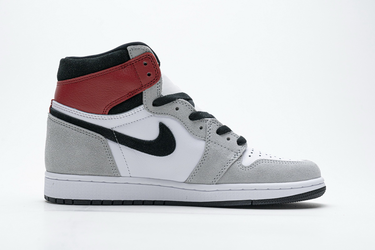 Air Jordan 1 High Smoke Grey Red  555088-126