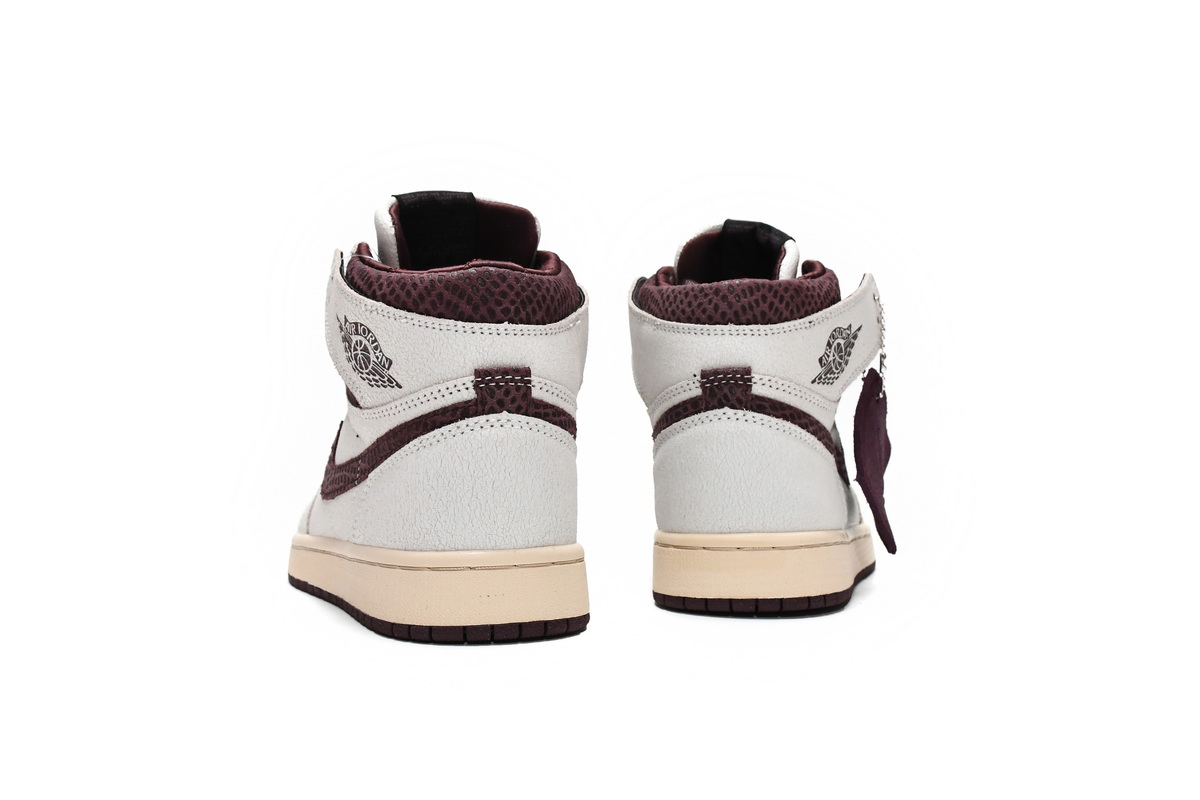 Air Jordan 1 High OG Sail and Burgundy Crush  DO7097-100