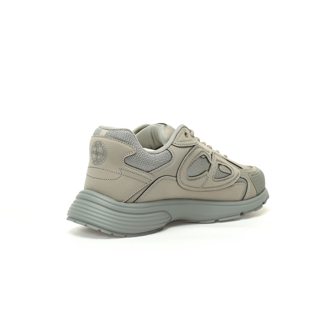 Dior x Stone Island B30 Sneaker Light Gray 3SN279ZMB H969