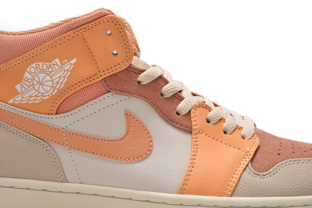Air Jordan 1 Mid  Apricot Orange  DH4270-800