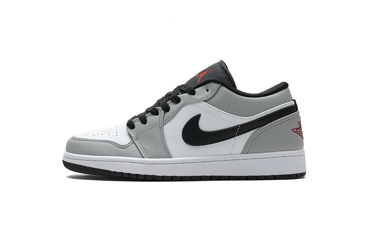 Air Jordan 1 Low Light Smoke Grey  553558-030