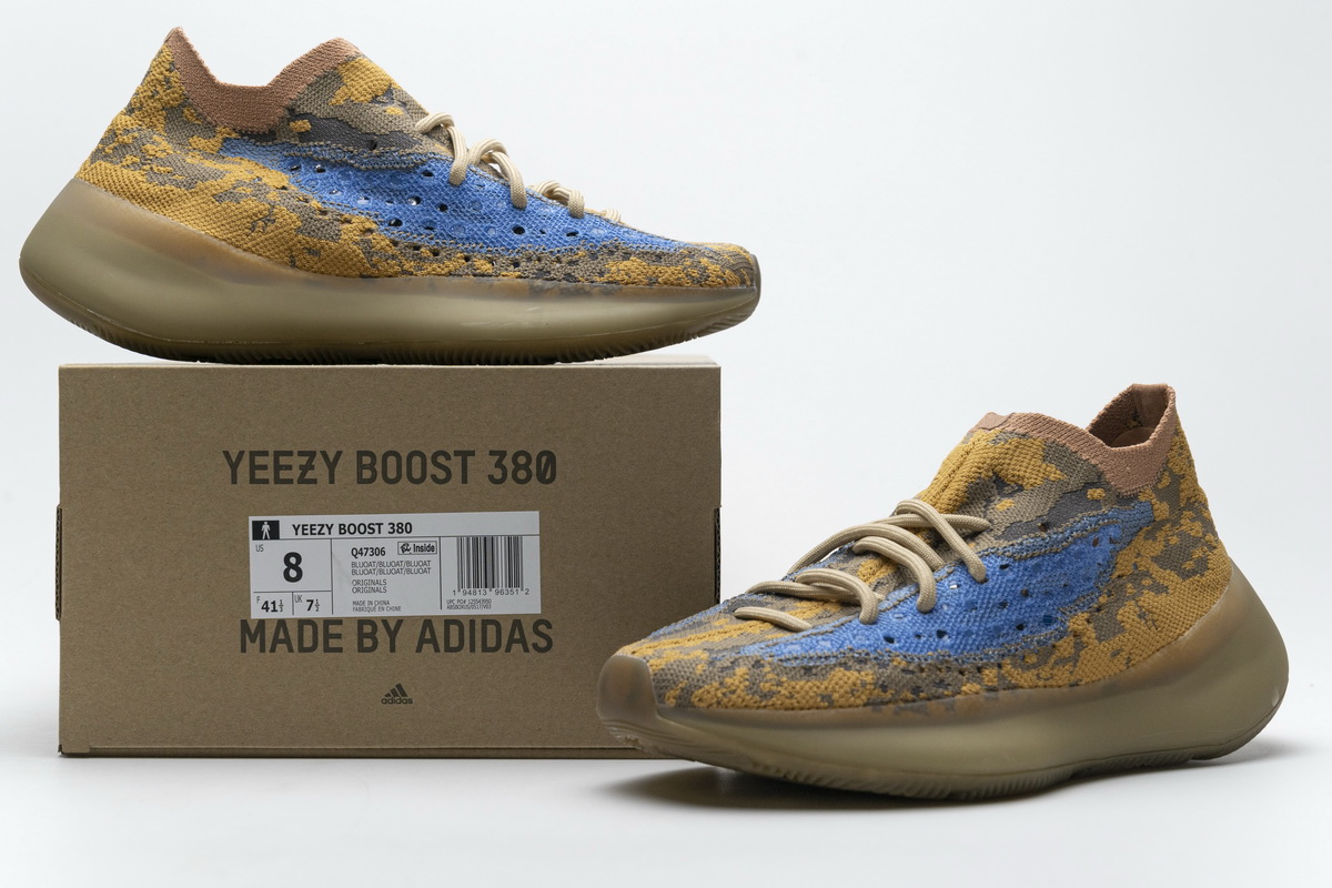 adidas Yeezy Boost 380 Blue Oat   Q47306