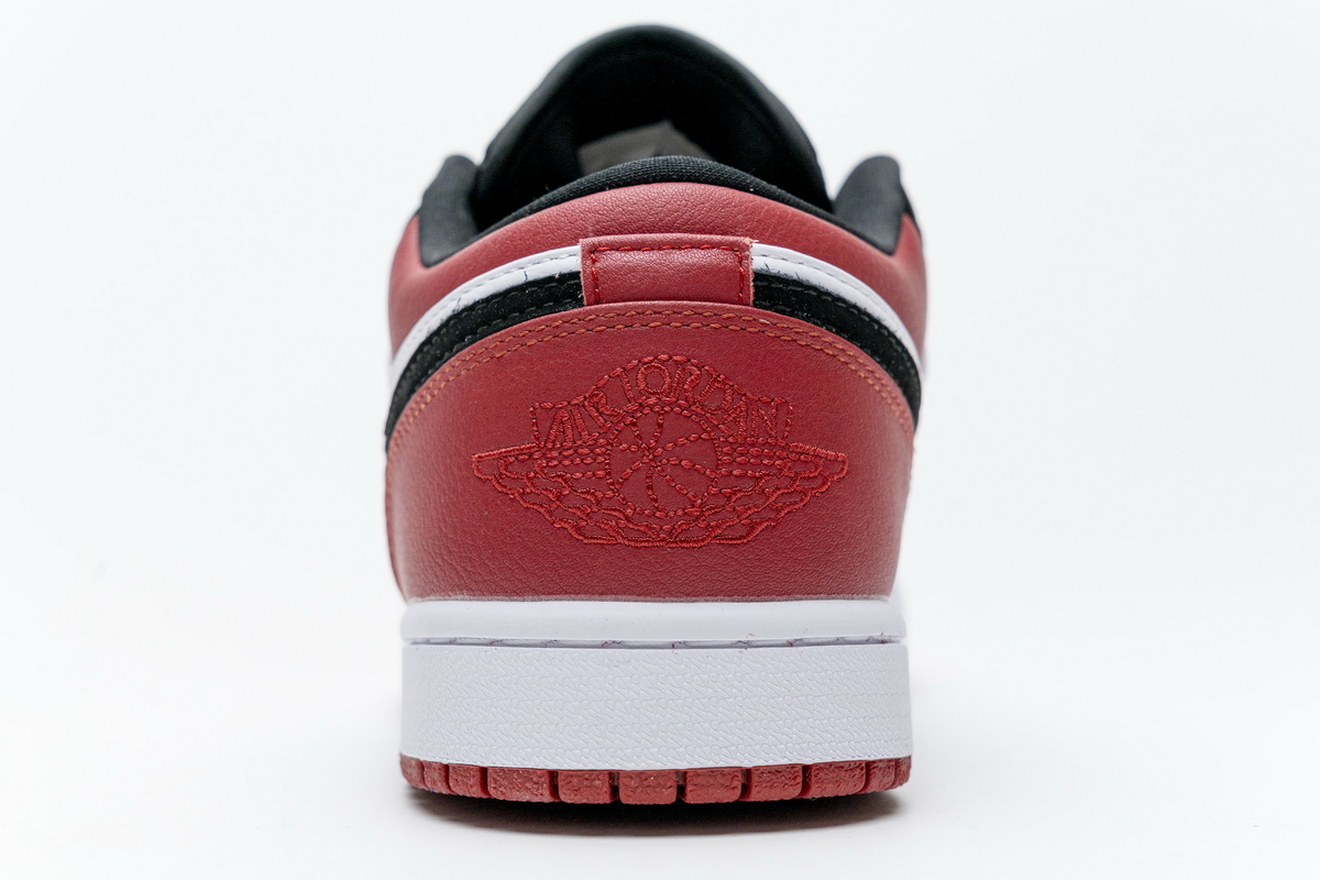Air Jordan 1 Low Black Toe  553558-116