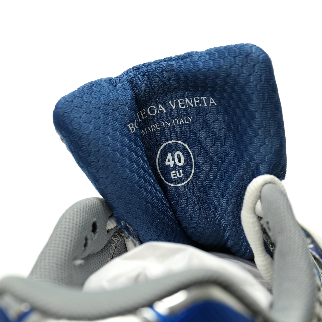 Bottega Veneta Orbit Lace-up Low Sneakers Blue 741357v2x401375