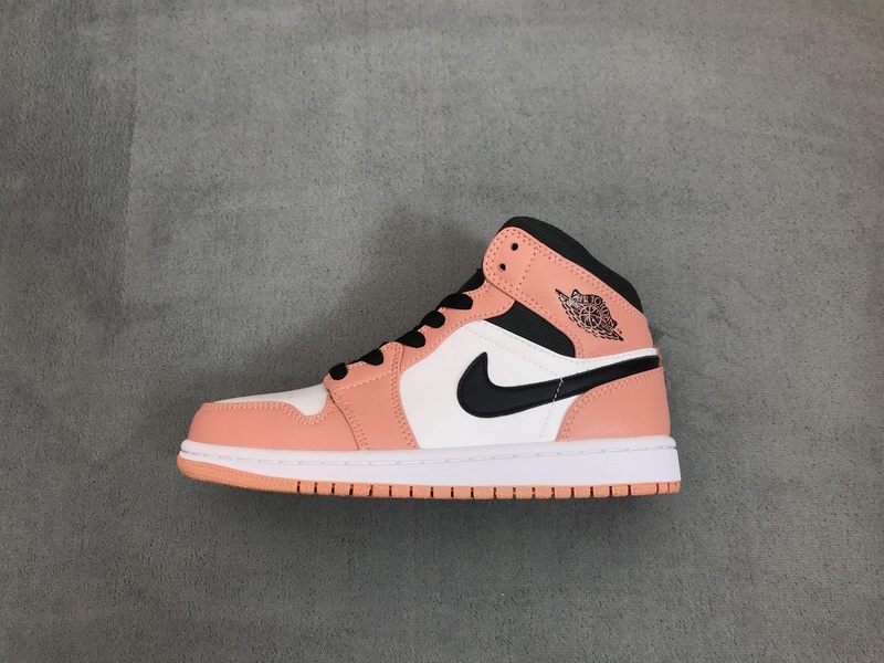 Air Jordan 1 Mid Pink Quartz 555112-603