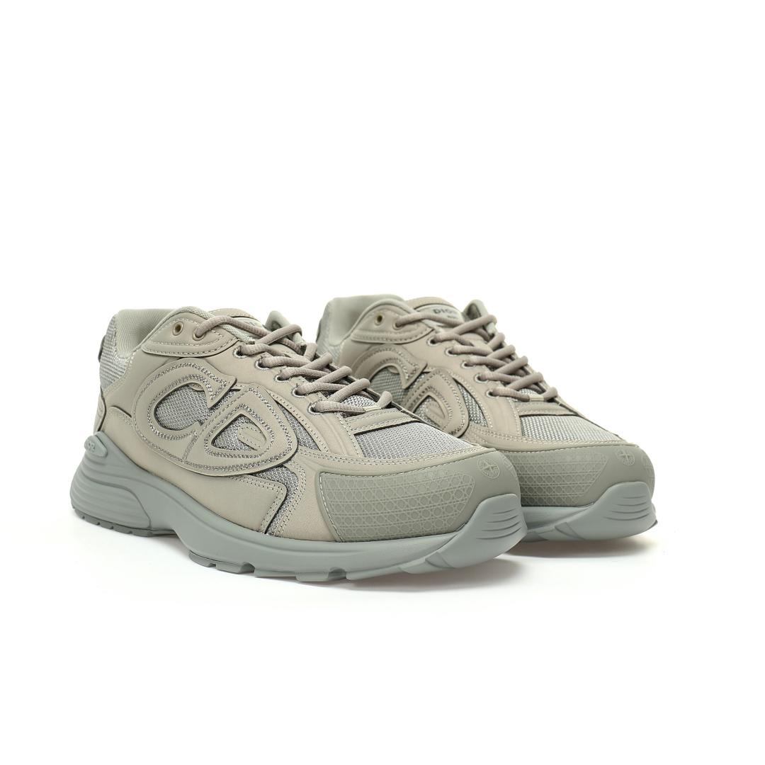 Dior x Stone Island B30 Sneaker Light Gray 3SN279ZMB H969