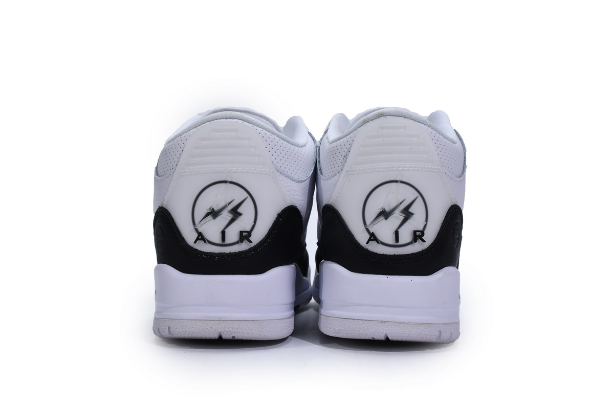 Fragment Design x Air Jordan 3 Black White   DA3595-100