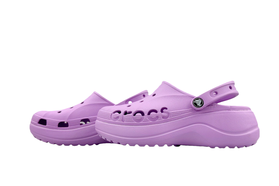 Crocs Baya Platform Clog Purple 208186-5PR