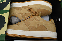 A Bathing Ape Bape Sta Beige Suede 1H70-191-004