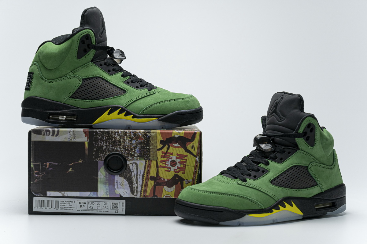 Air Jordan 5 SE “Oregon” CK6631-307