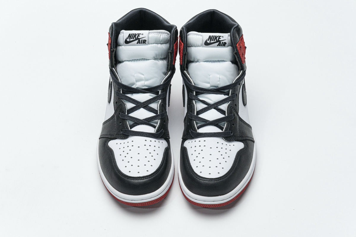 PK GOD  Air Jordan 1 Retro High Satin 'Black Toe'   CD0461-016