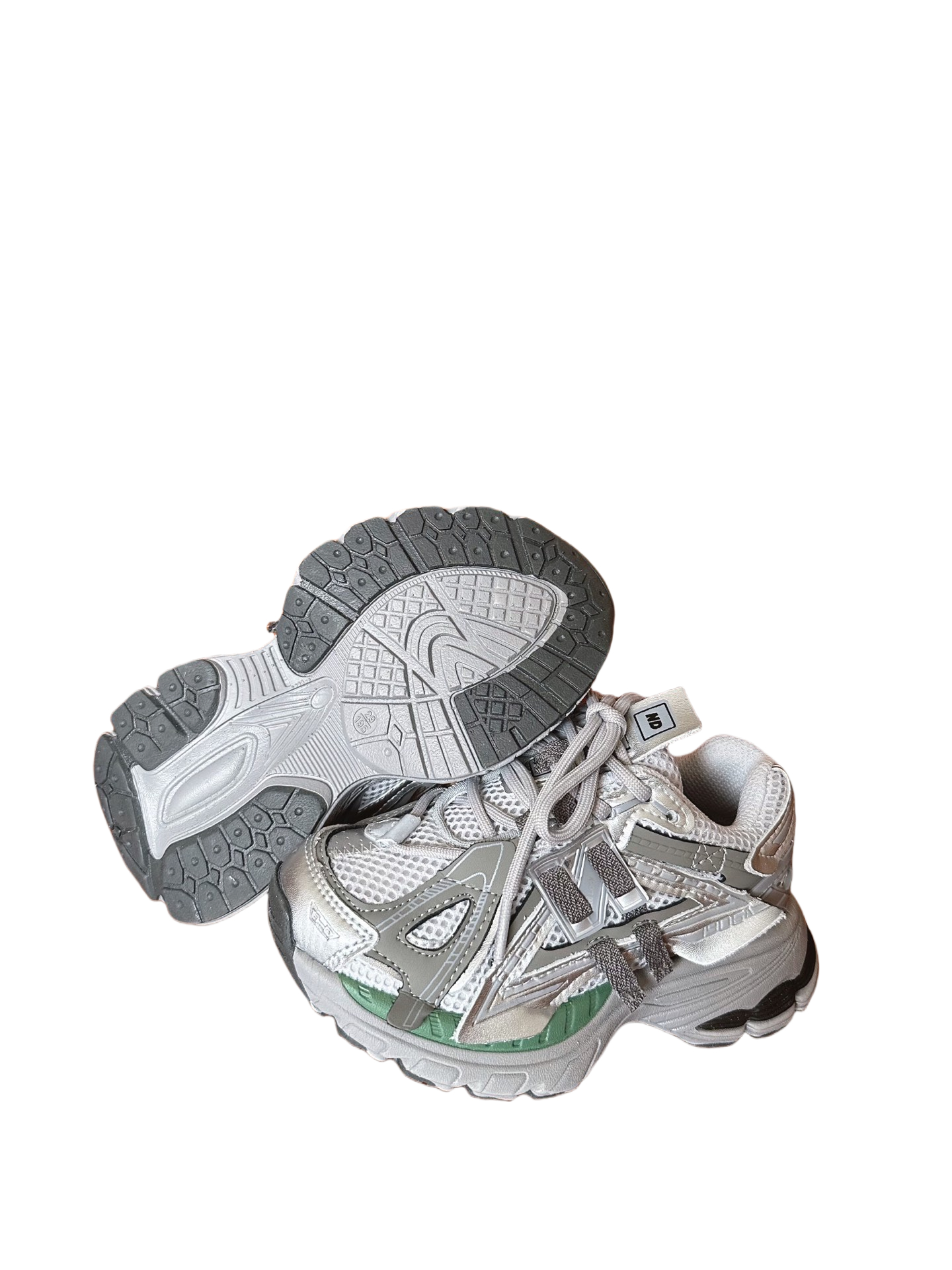 New Balance 1960 Kids Sneaker Silver green black