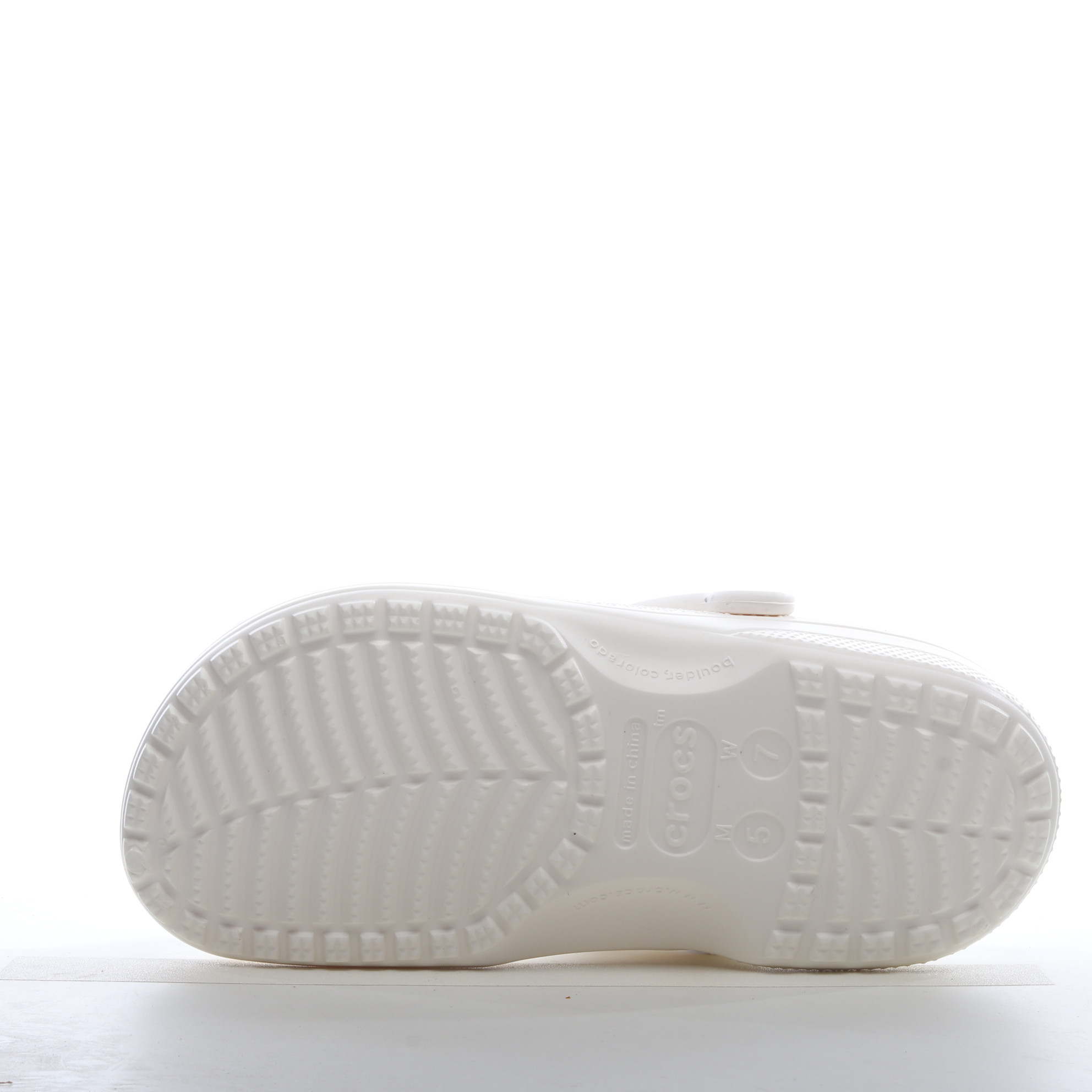 Crocs Baya Platform Clog White 208186-100