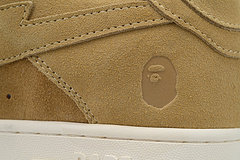 A Bathing Ape Bape Sta Beige Suede 1H70-191-004