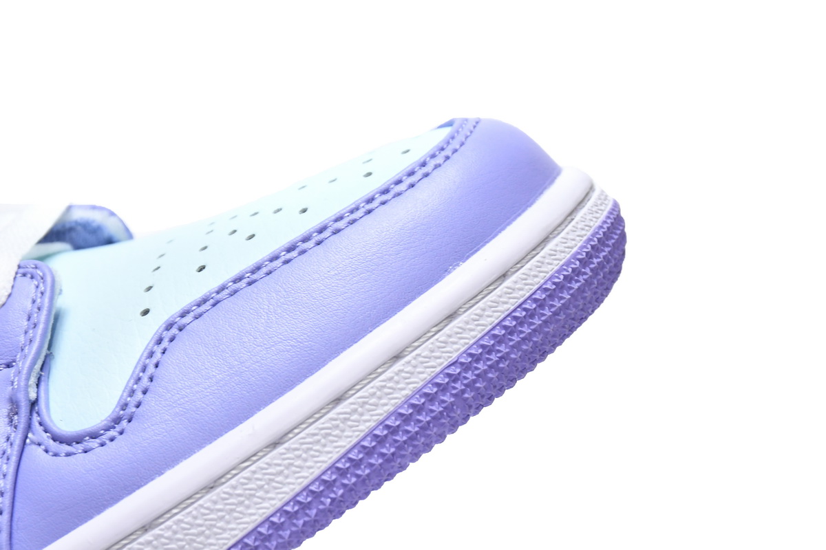 Air Jordan 1 Mid Purple Pulse 554724-500