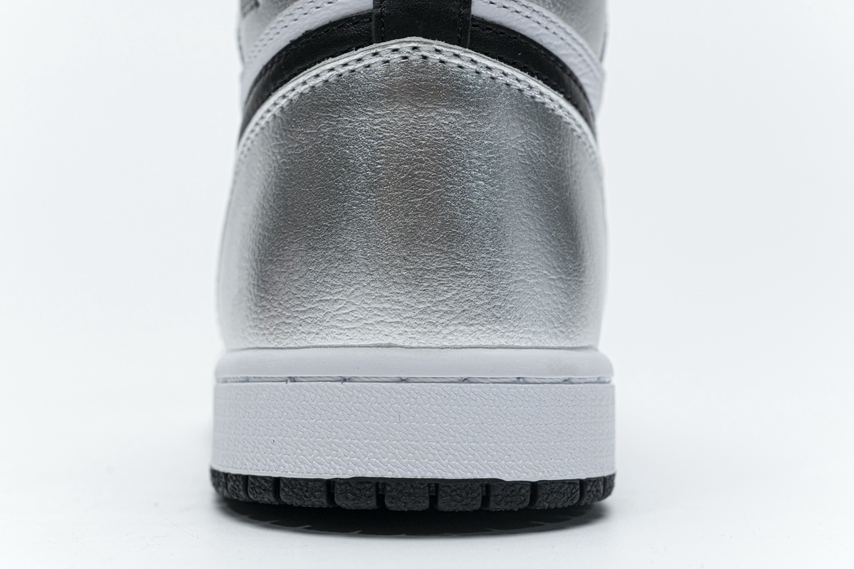 PK GOD   Air Jordan 1 High Silver Toe CD0461-001