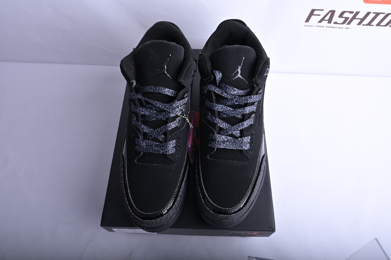 Jordan 3 RetroBlack Cat (2025)  CT8532-001