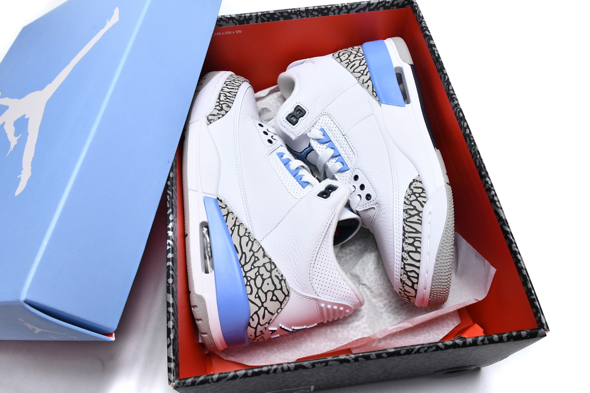 Air Jordan 3 Retro UNC   CT8532-104