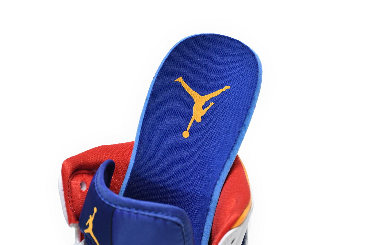 Air Jordan 1 Mid White Deep Royal Blue 554724-131