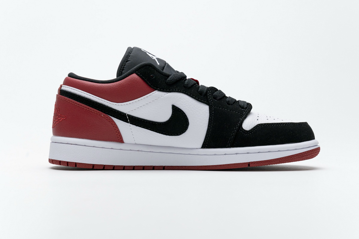 Air Jordan 1 Low Black Toe  553558-116