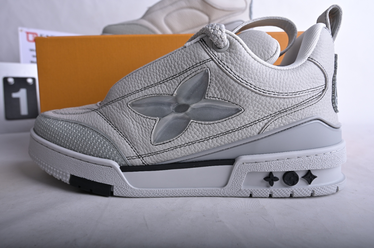 LO**S VU**TON LV Skate Sneaker Grey 1ABZ5X