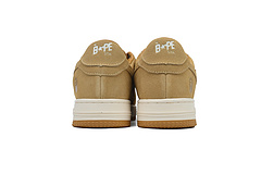 A Bathing Ape Bape Sta Beige Suede 1H70-191-004