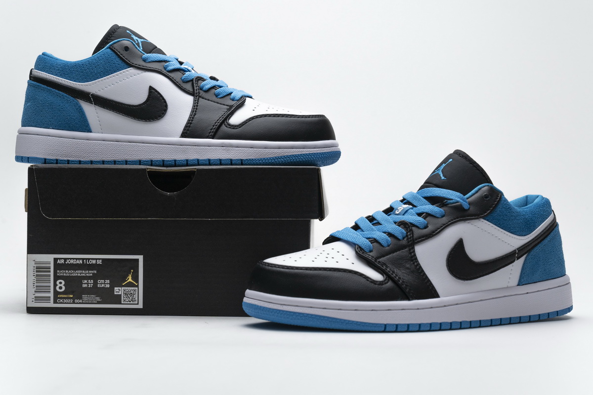 Air Jordan 1 Low SE Laser Blue   CK3022-004