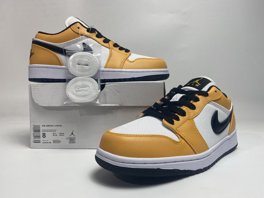 Air Jordan 1 Low Laser Orange   CZ4776-107