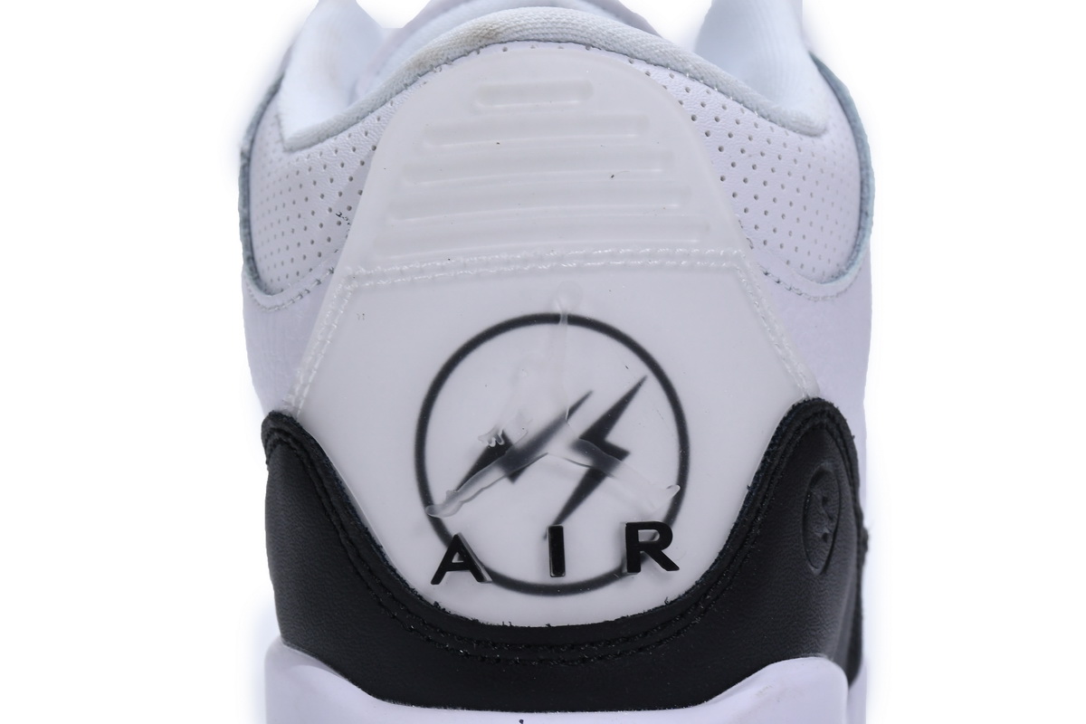 Fragment Design x Air Jordan 3 Black White   DA3595-100