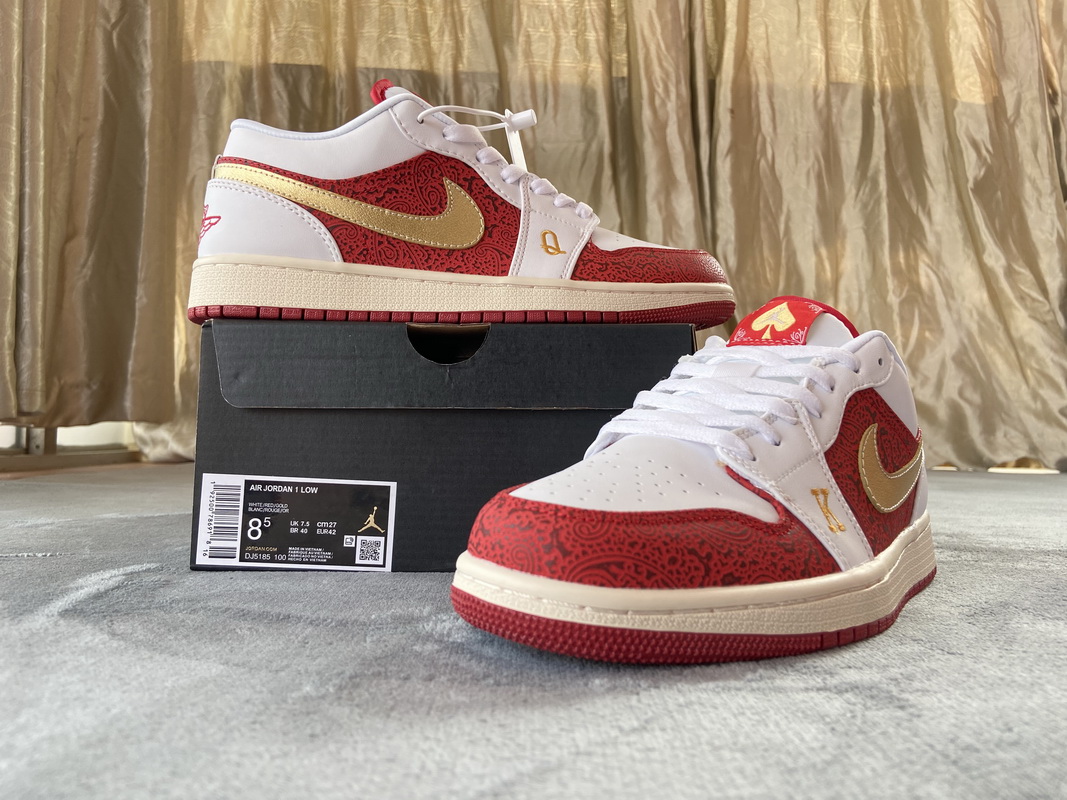 Air Jordan 1 Low SE“Spades”   DJ5185-100