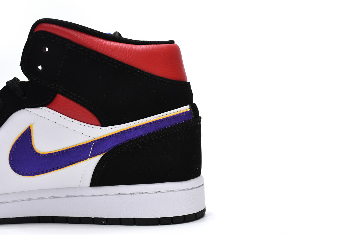 Air Jordan 1 Mid Lakers Top 3 852542-005